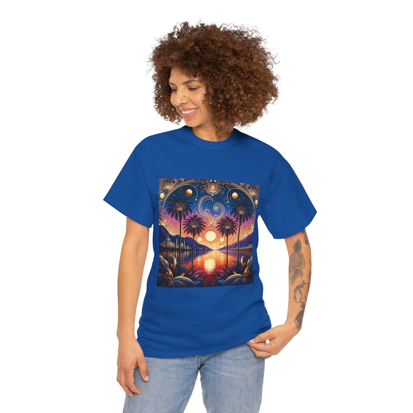 Tropical Dream- Amazing Unisex Heavy Cotton Short Sleeve Tee Shirts!