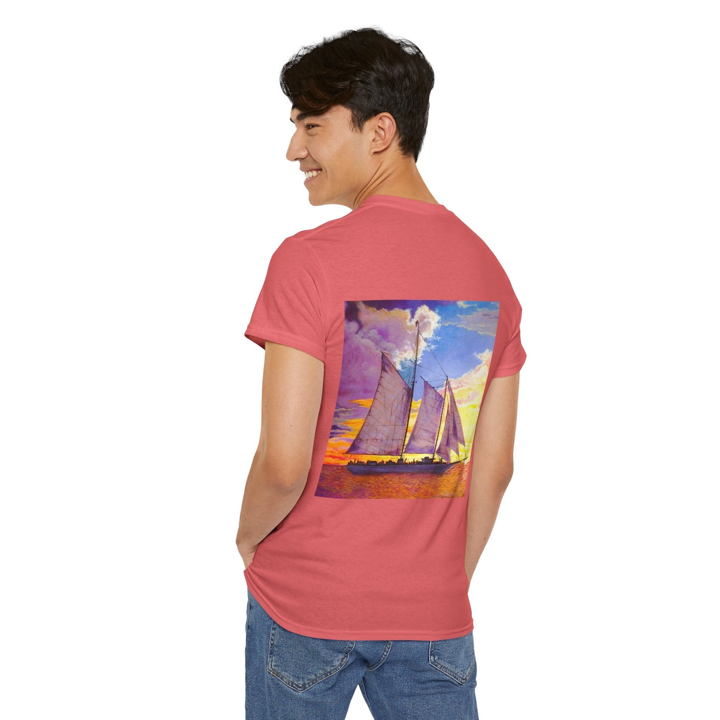 Smooth Sailing- Amazing Unisex Heavy Cotton Short Sleeve Tee Shirts!