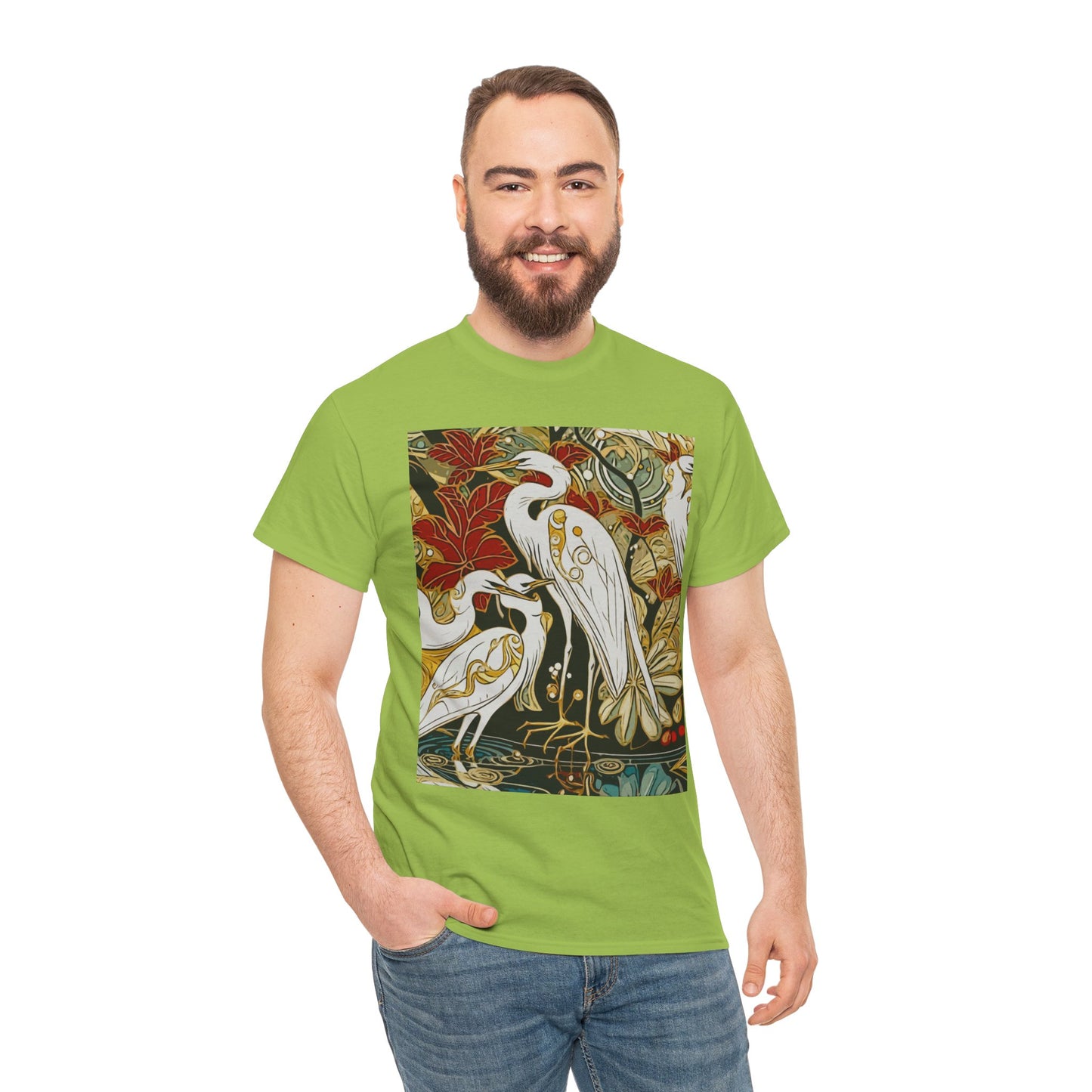 Gorgeous Birds Amazing Unisex Heavy Cotton Short Sleeve Tee Shirts!