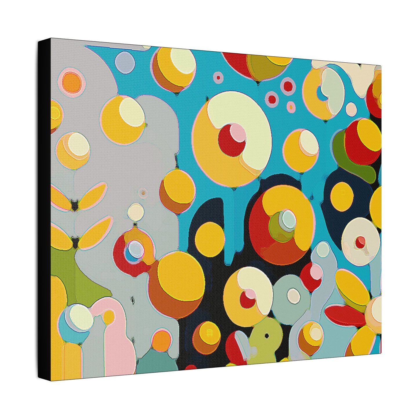 Floating- Art- Gallery Wrapped- Satin Stretched Canvas Gallery Wraps - No Frame Needed