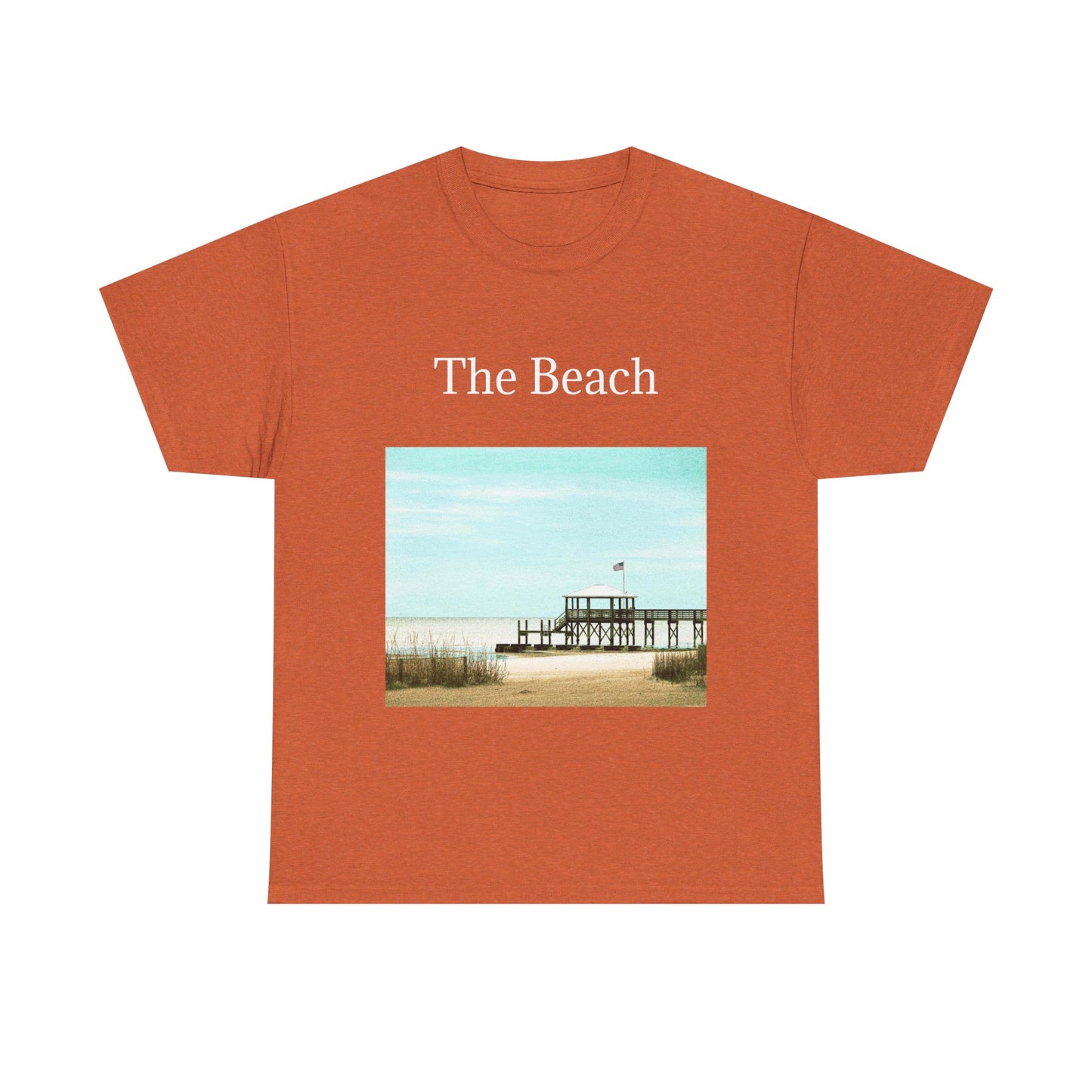 The Beach- Amazing Unisex Heavy Cotton Short Sleeve Tee Shirts!