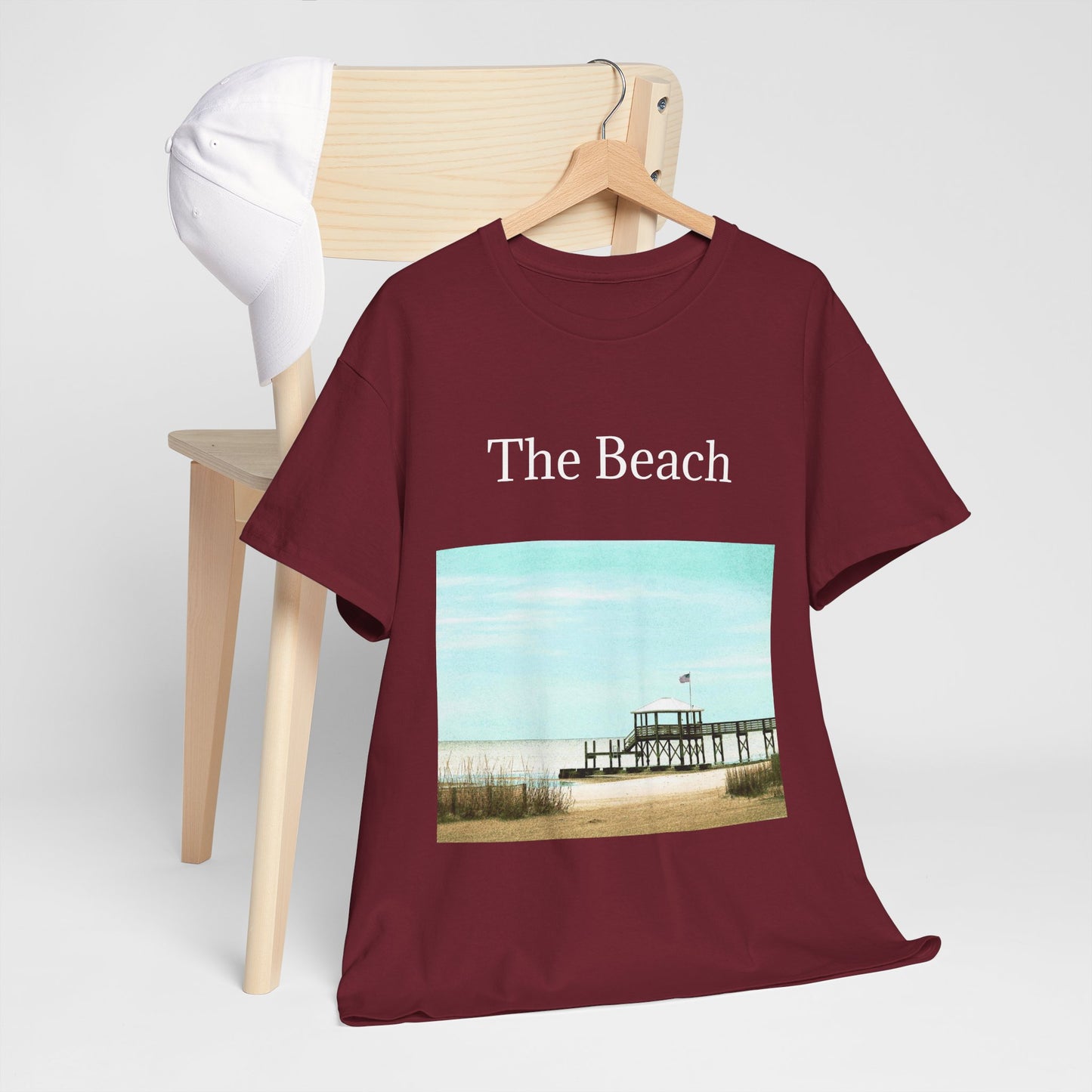 The Beach- Amazing Unisex Heavy Cotton Short Sleeve Tee Shirts!