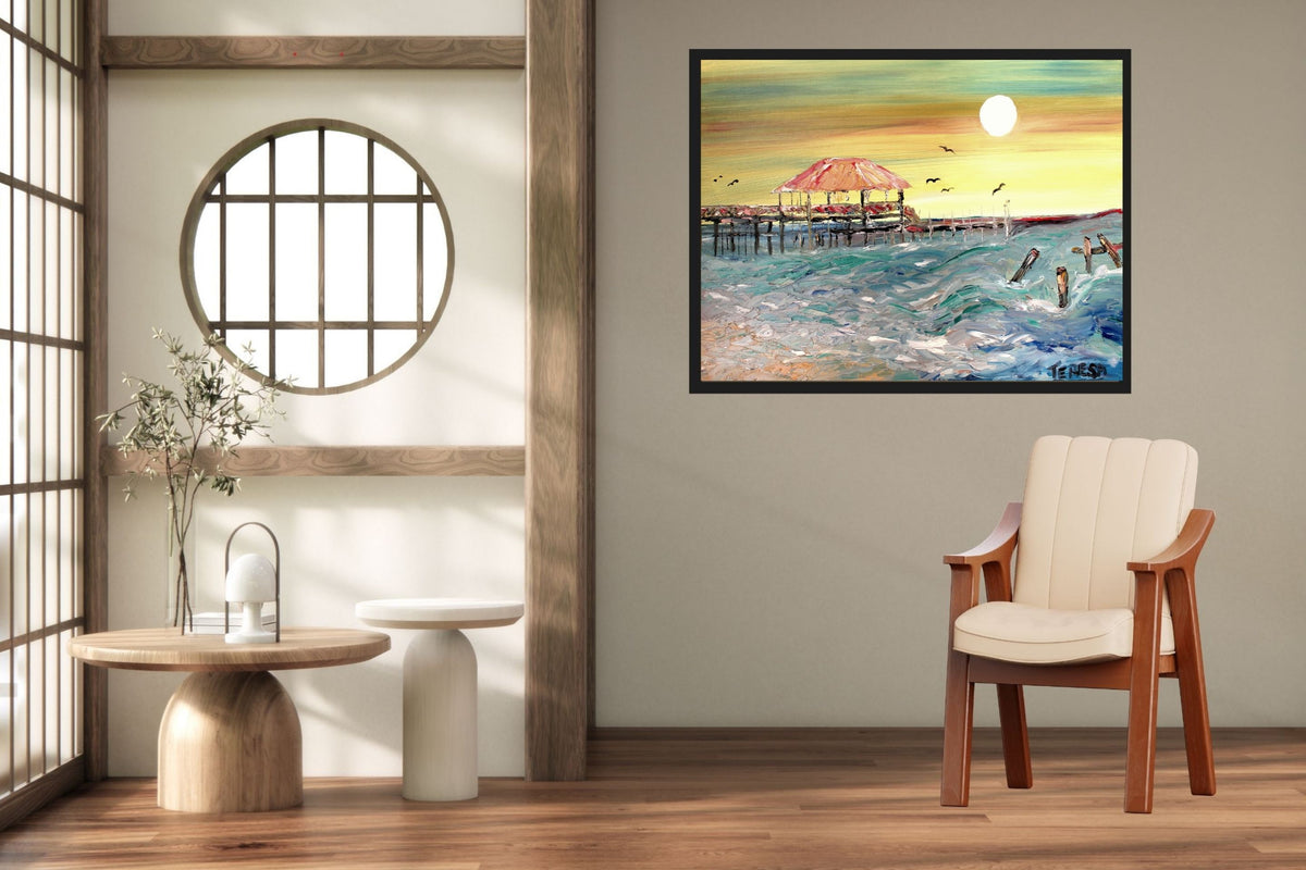 Can't Get Enough of The Mississippi Gulf Coast-Giclee Paper- Wood- Metal- Canvas