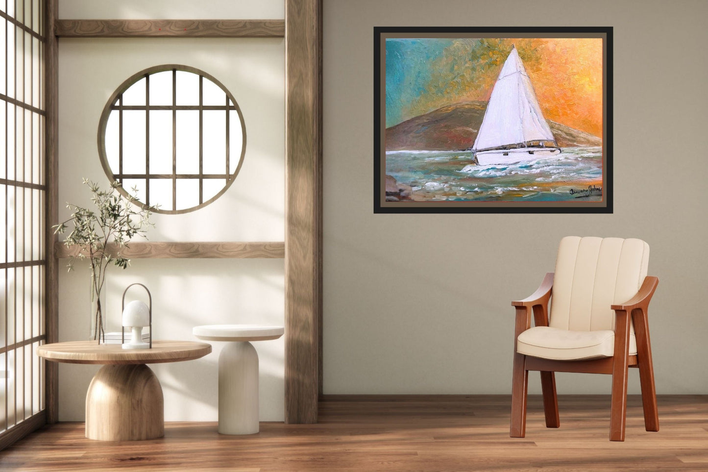 Evening Passage | Print of Teresa Johnson Original | Giclee Paper - Wood - Metal - Canvas
