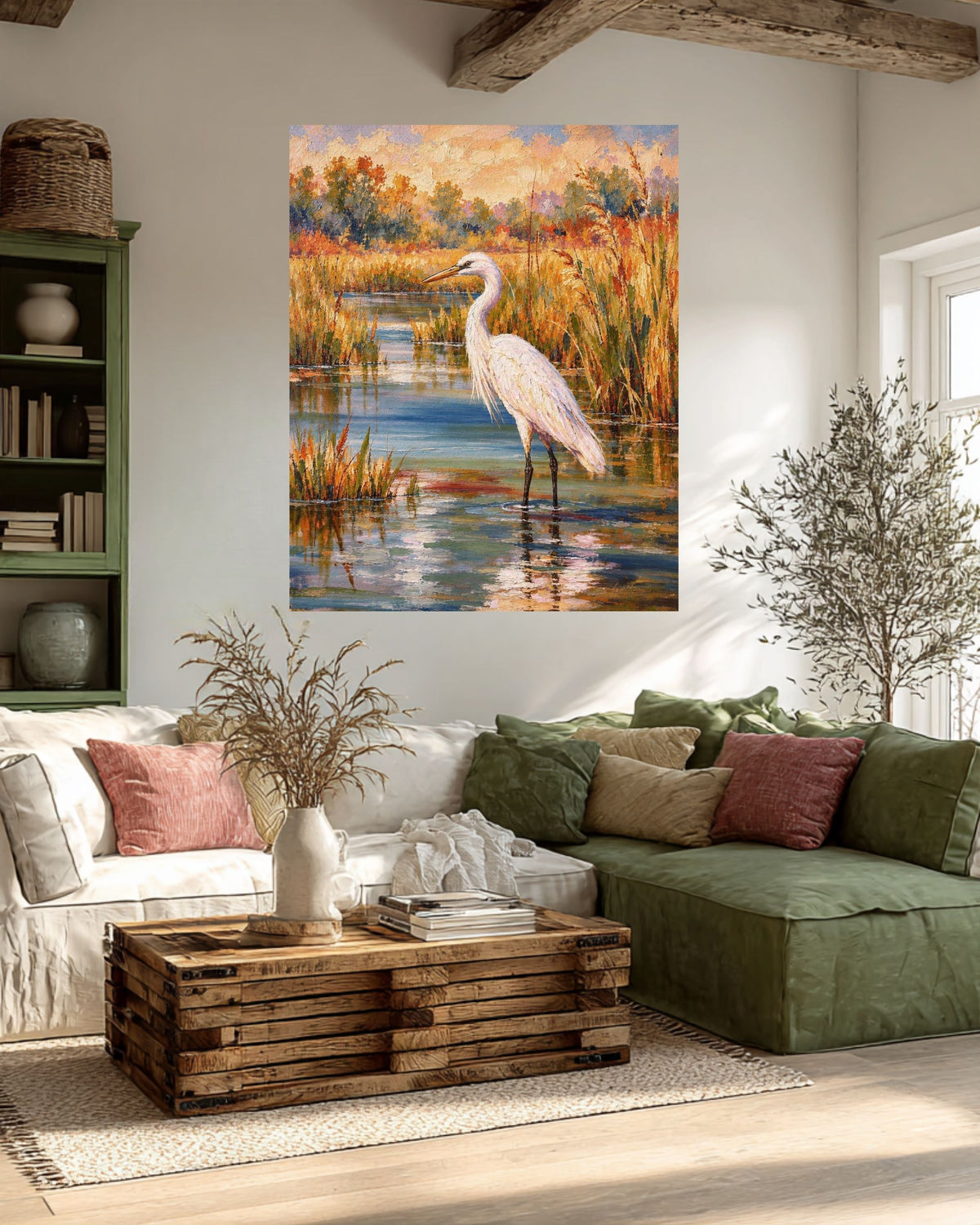 Glory Egret| Birds. Prints, Canvas, Wood, or Metal Art