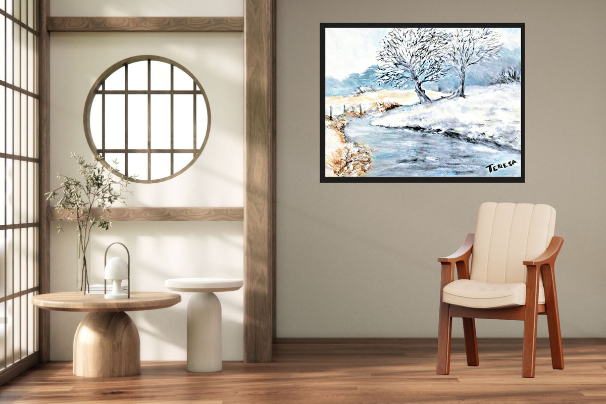 Watson Creek| Mountain Creek Art| Teresa Johnson Art| Giclee Paper- Wood- Metal- Canvas