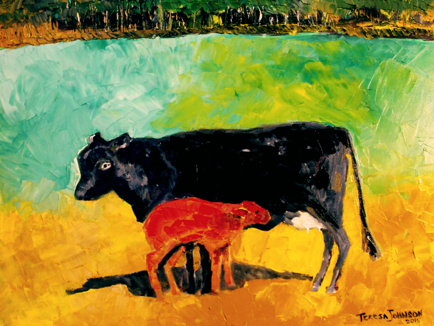 Alison's Calf- Fine Art Prints – High Quality & Accessible