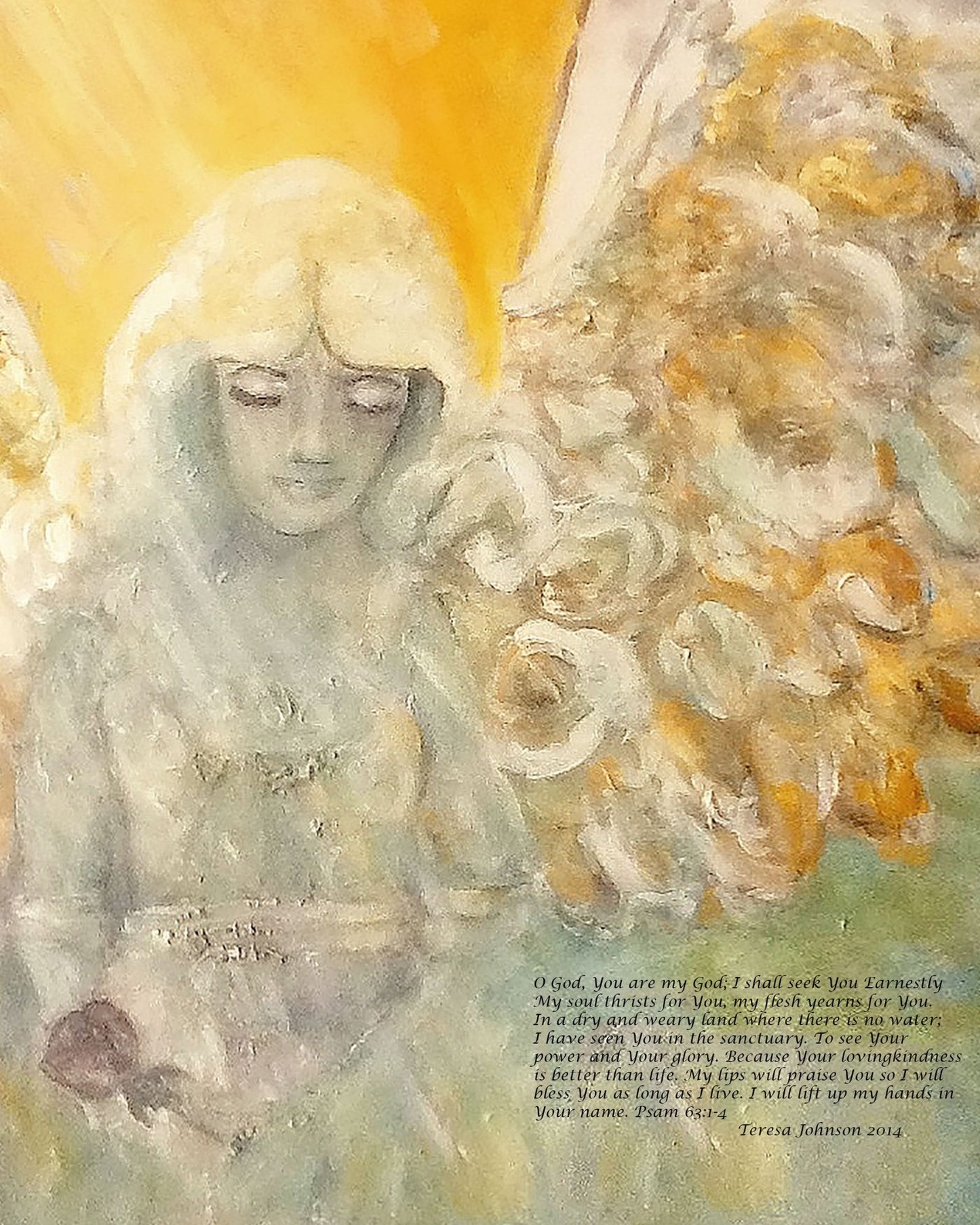 Angel looking over you. Fine Art Prints – High Quality & Accessible