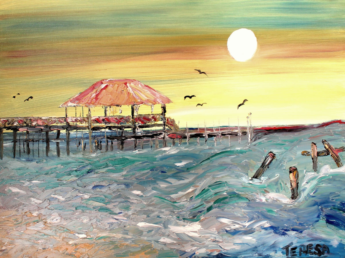 Can't Get Enough of The Mississippi Gulf Coast-Giclee Paper- Wood- Metal- Canvas