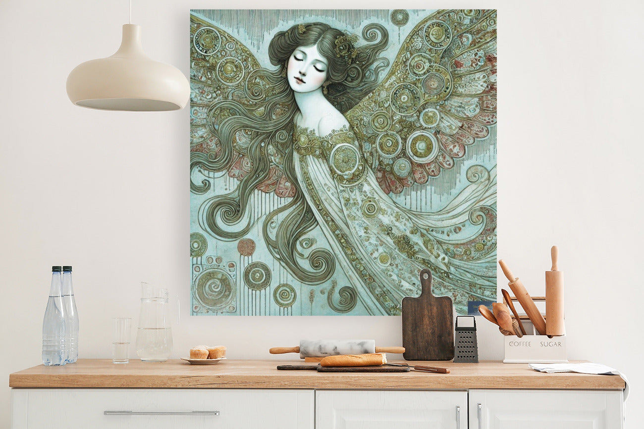 Lovely Angel| Heavenly Inspiration. Prints Canvas Wood or Metal Art