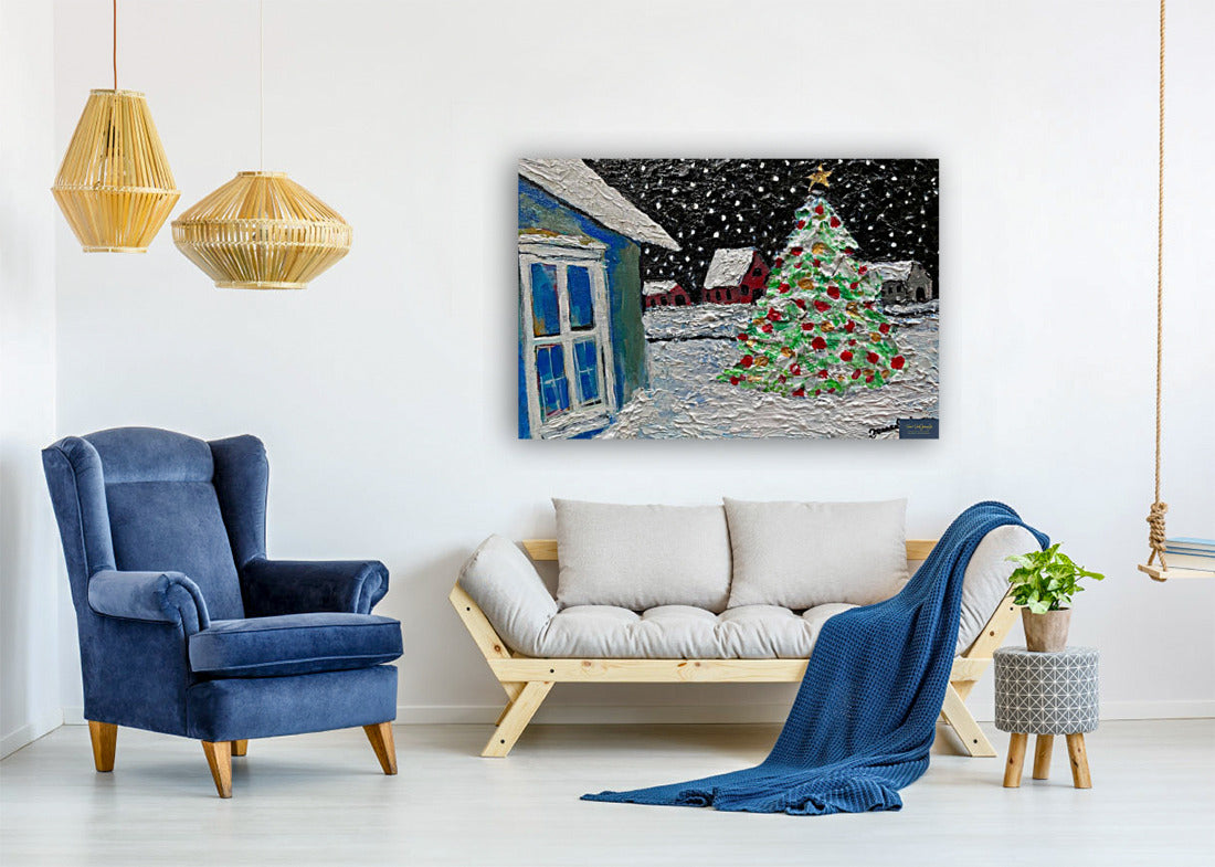 Country Christmas- Art Printing And Canvases