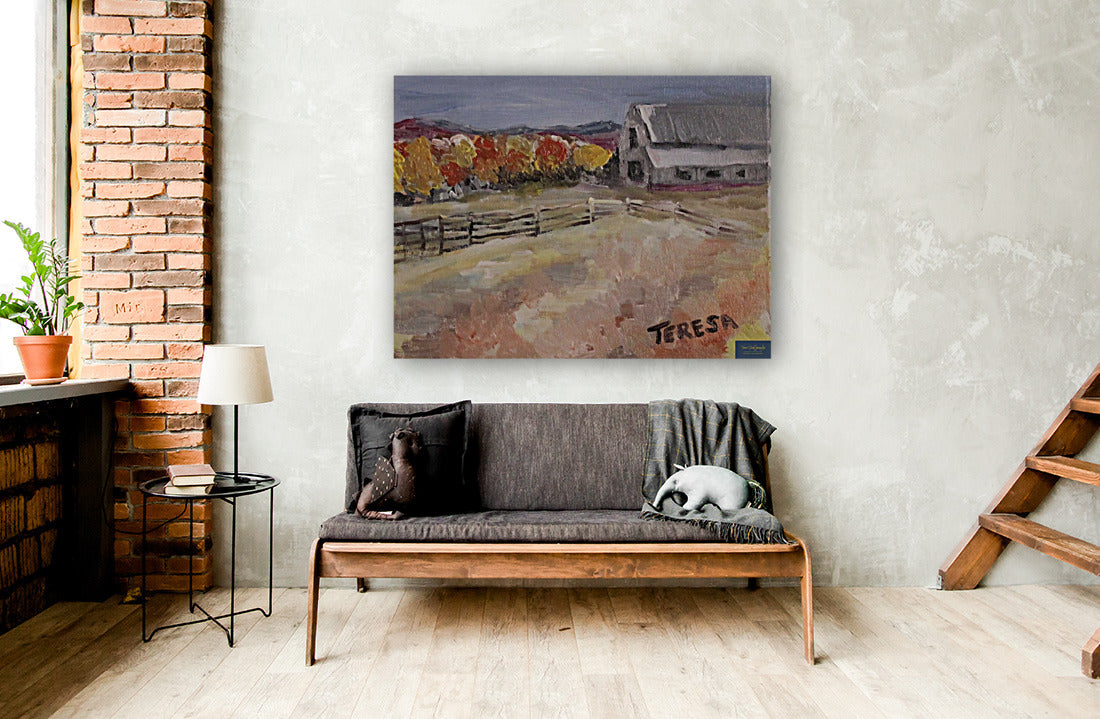 Harvest Farm- Print And Canvas Art