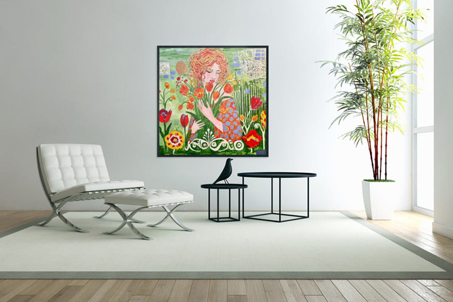 The Queen of Spring- Art Giclee Paper- Wood- Metal- Canvas