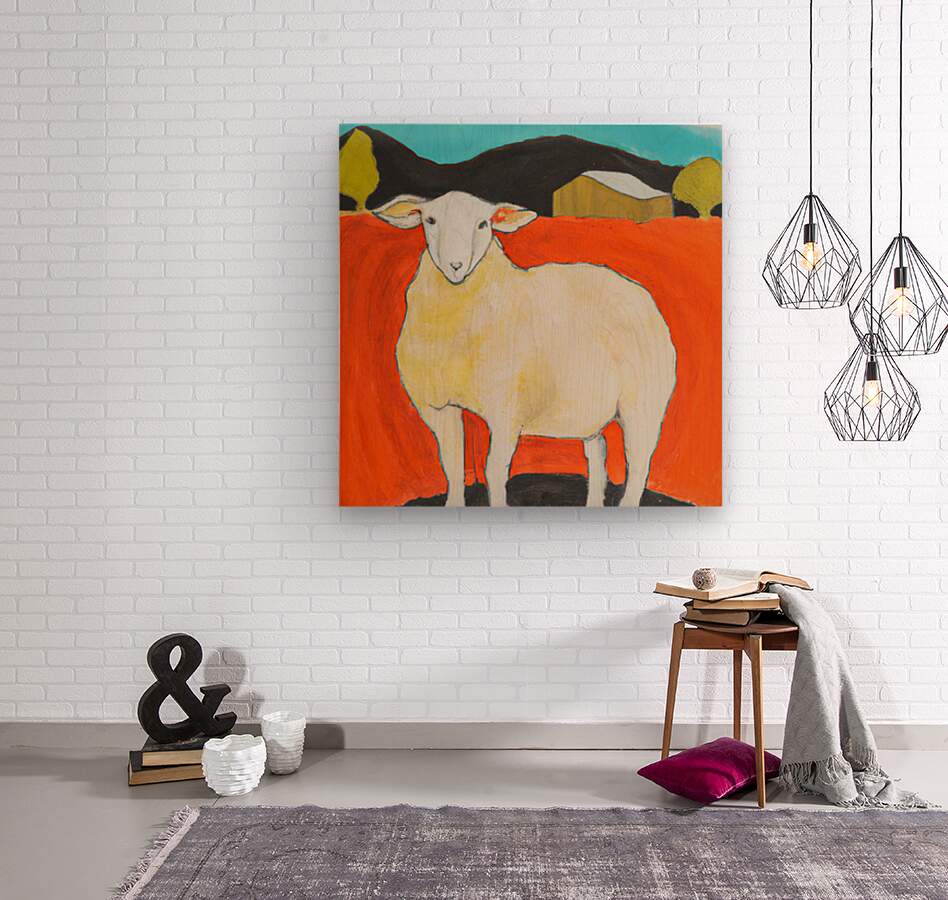 My Prize Sheep| Farm Harvest| Prints, Canvas, Wood, or Metal Art