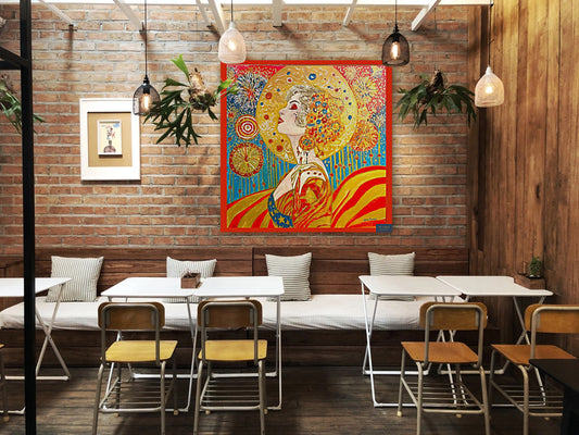 Miss Liberty- Art Giclee Paper- Wood- Metal- Canvas