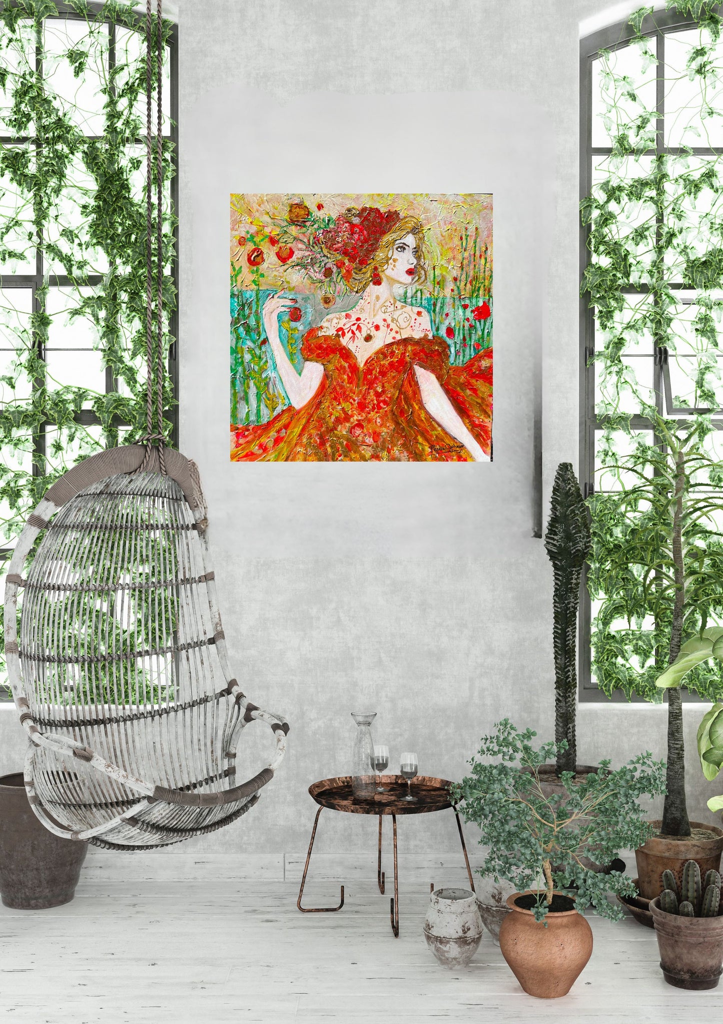 The Queen of Autumn: Lady Sylvara" Fine Art Prints – High Quality & Accessible