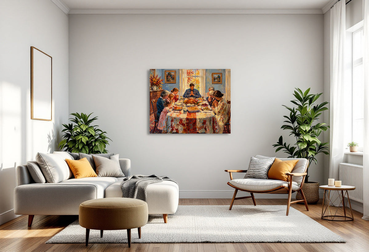 2778471 :: Happy Thanksgiving Give Thanks| Celebrate The Holiday- Giclee Paper- Wood- Metal- Canvas