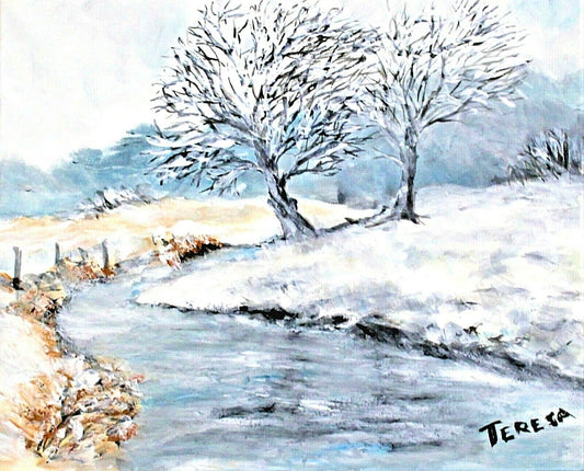 Watson Creek| Mountain Creek Art| Teresa Johnson Art| Giclee Paper- Wood- Metal- Canvas