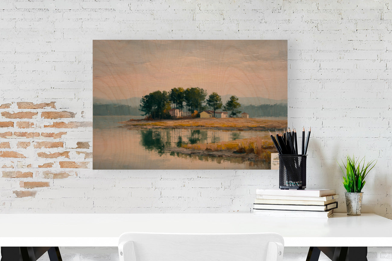 Coastal Herons – Impressionist Print| Beach Print| Shorebirds at the Surf| Coastal Wall Art| Giclée on Canvas, Wood, Metal, Fine Art Paper