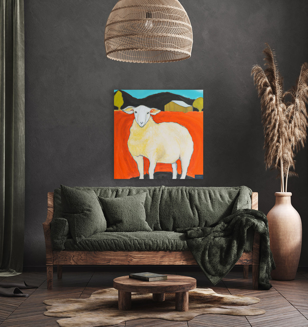 My Prize Sheep| Farm Harvest| Prints, Canvas, Wood, or Metal Art