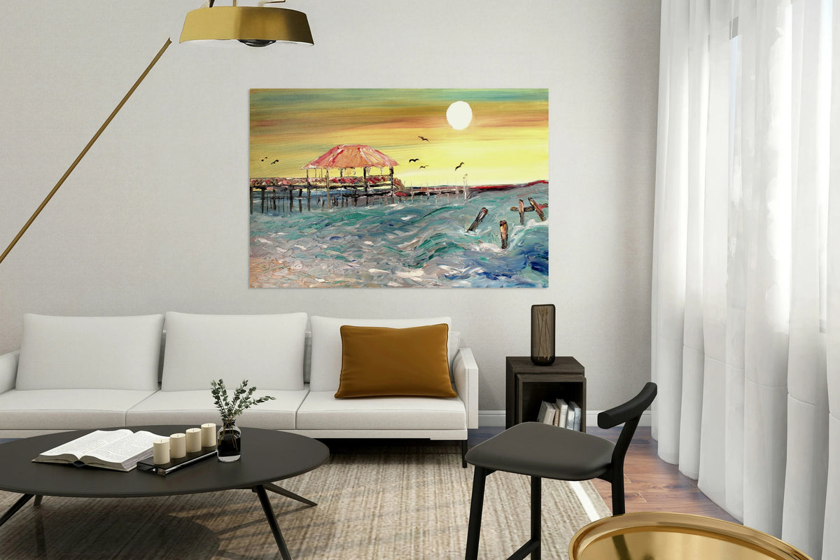Can't Get Enough of The Mississippi Gulf Coast-Giclee Paper- Wood- Metal- Canvas