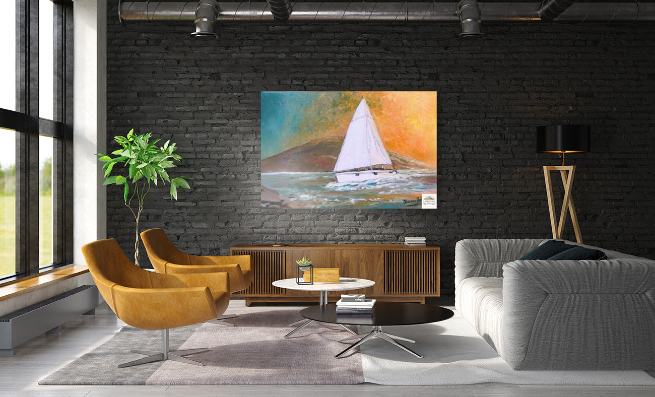 Evening Passage | Print of Teresa Johnson Original | Giclee Paper - Wood - Metal - Canvas