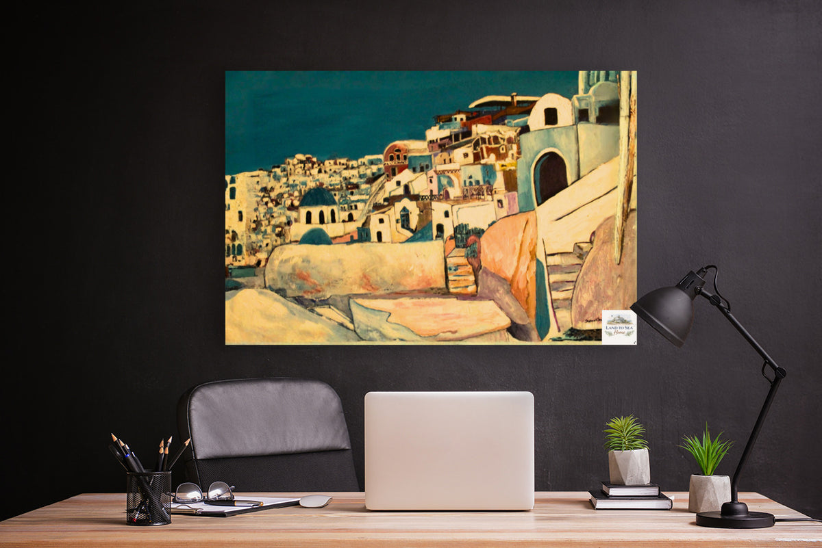 Cows In the Puddles- Giclee Paper- Wood- Metal- Canvas