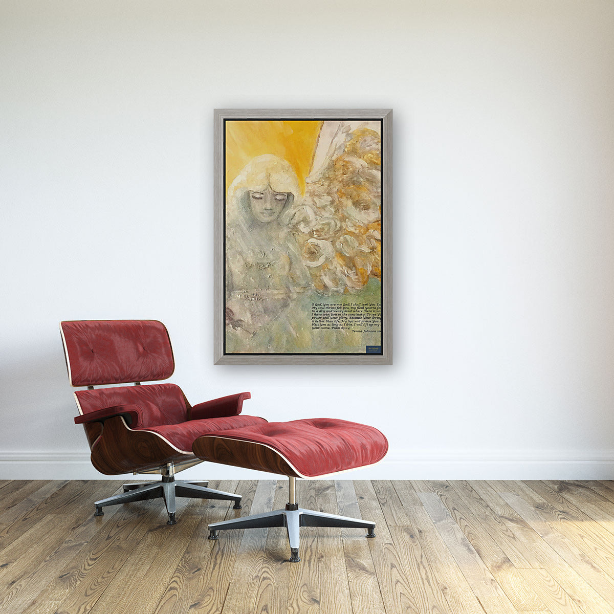 Angels Watch Over Thee| Heavenly Art| Inspiration| Print, Wood, Metal or Canvas- Heaven Being sent by God - Art by Teresa Johnson