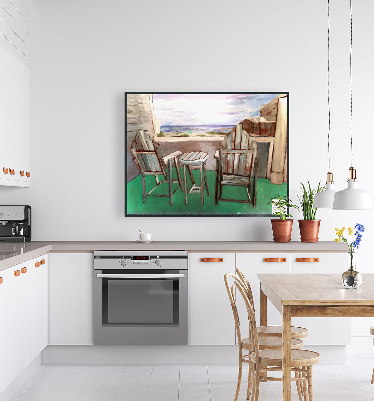 Back Porch Dreaming| Tropical Beach Art| Life in Tropical Area| Giclee Paper- Wood- Metal- Canvas