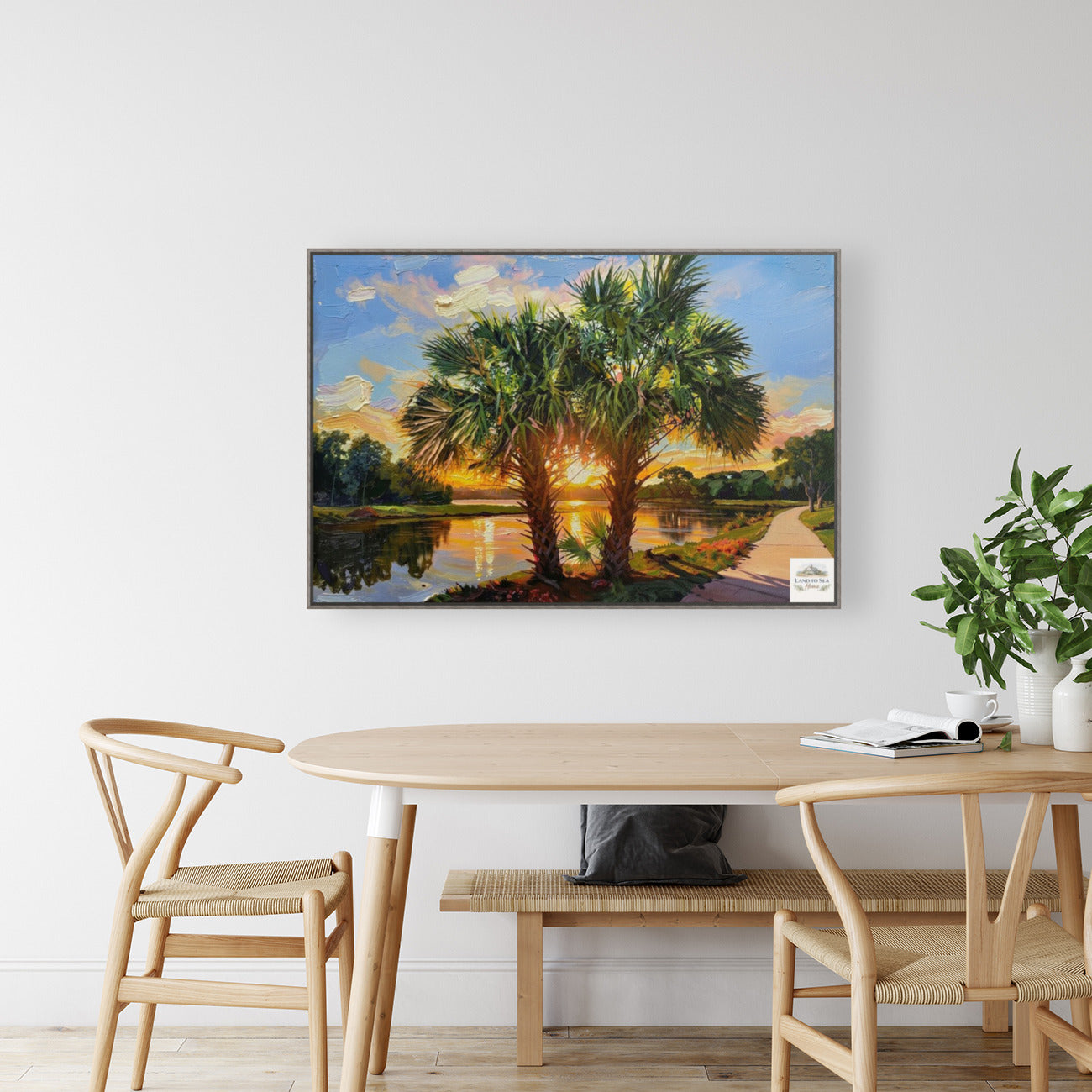 Florida Waterway| Coastal Print| Tropical Water Art| Giclee Paper- Wood- Metal- Canvas