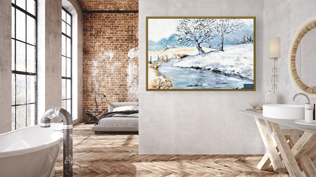 Watson Creek| Mountain Creek Art| Teresa Johnson Art| Giclee Paper- Wood- Metal- Canvas