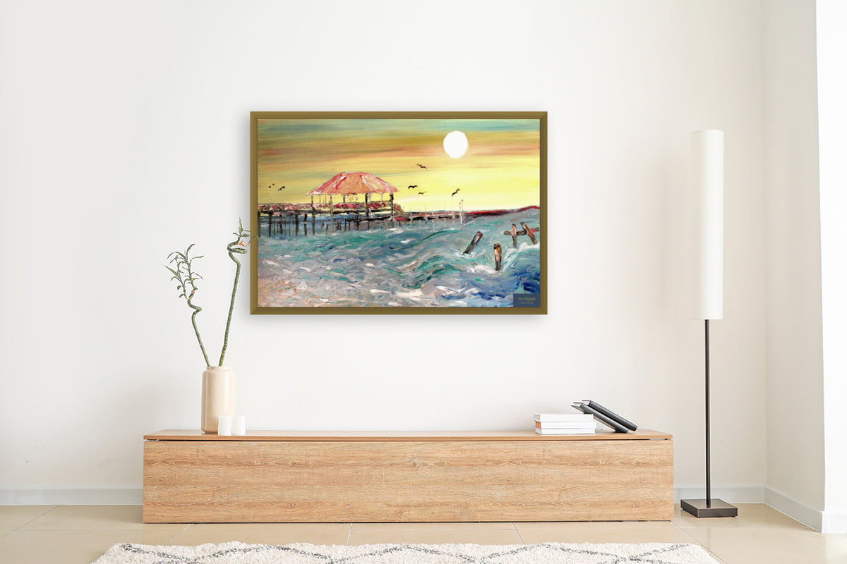 Can't Get Enough of The Mississippi Gulf Coast-Giclee Paper- Wood- Metal- Canvas