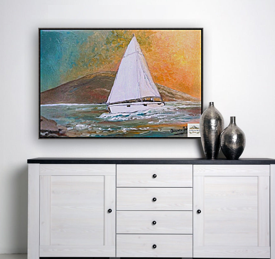 Evening Passage | Print of Teresa Johnson Original | Giclee Paper - Wood - Metal - Canvas