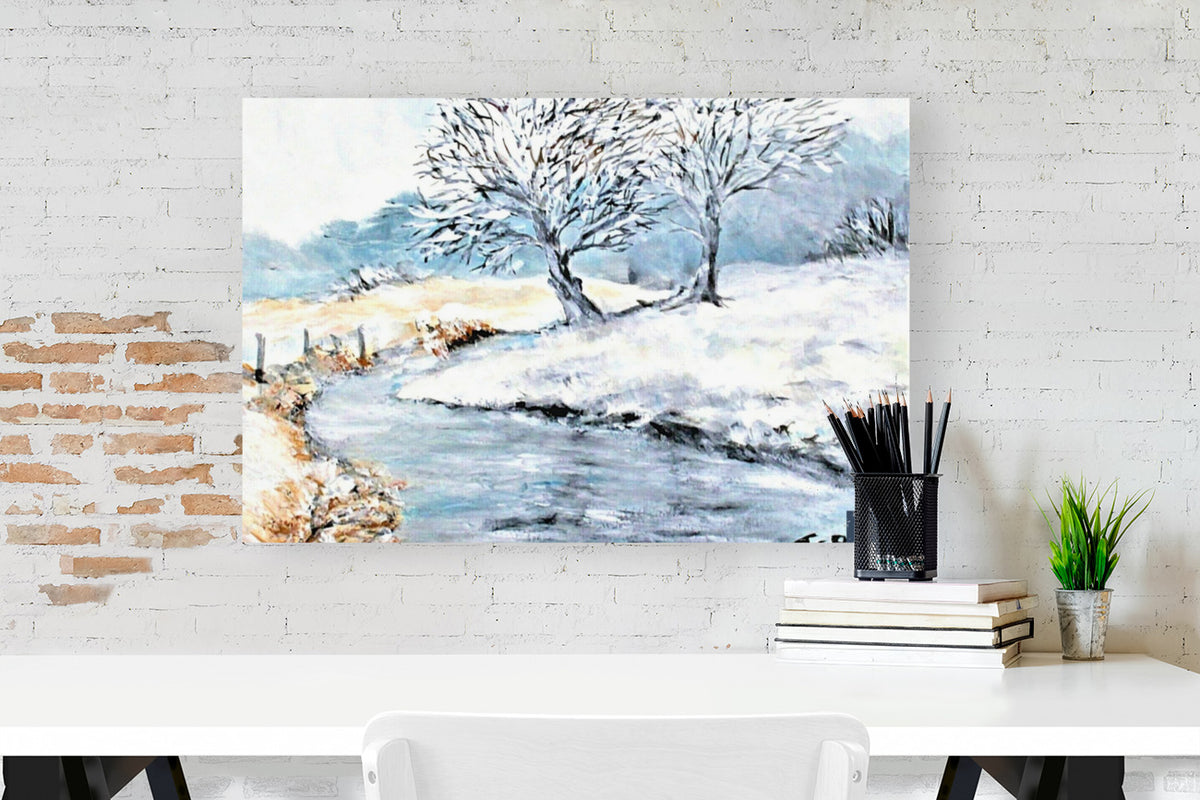 Watson Creek| Mountain Creek Art| Teresa Johnson Art| Giclee Paper- Wood- Metal- Canvas