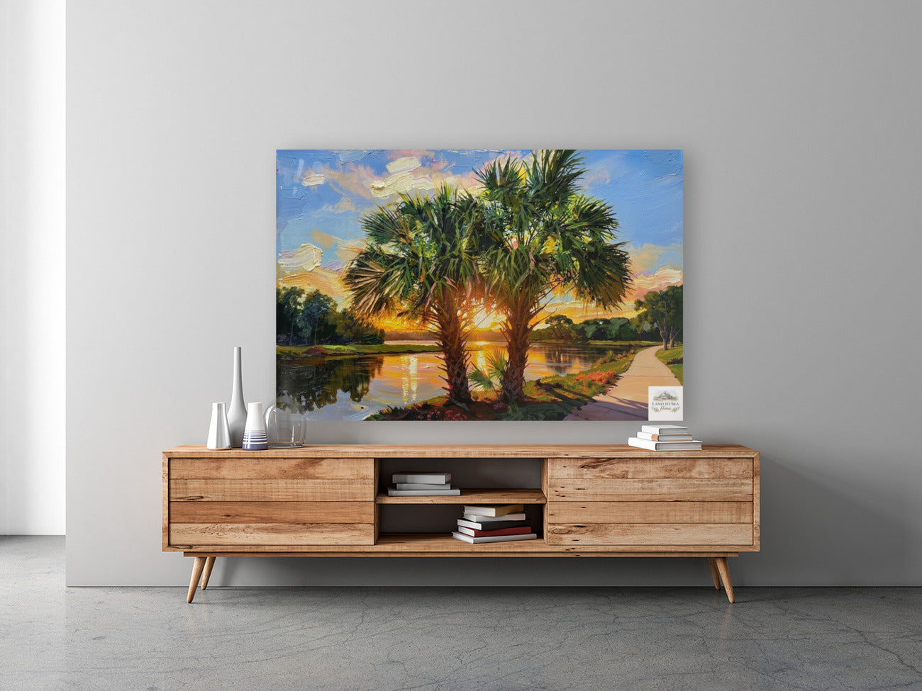 Florida Waterway| Coastal Print| Tropical Water Art| Giclee Paper- Wood- Metal- Canvas