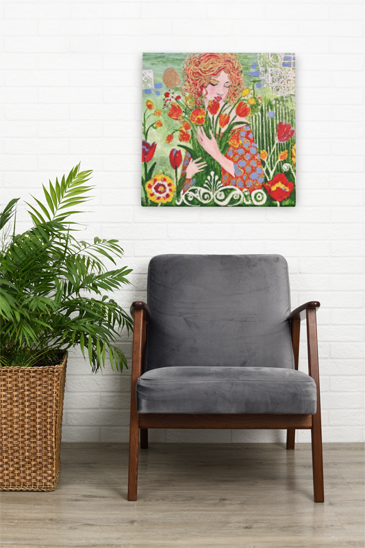 The Queen of Spring- Art Printing and Canvases