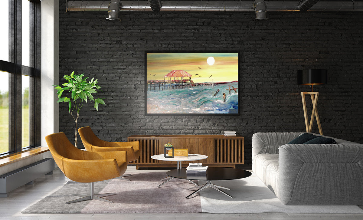 Can't Get Enough of The Mississippi Gulf Coast-Giclee Paper- Wood- Metal- Canvas