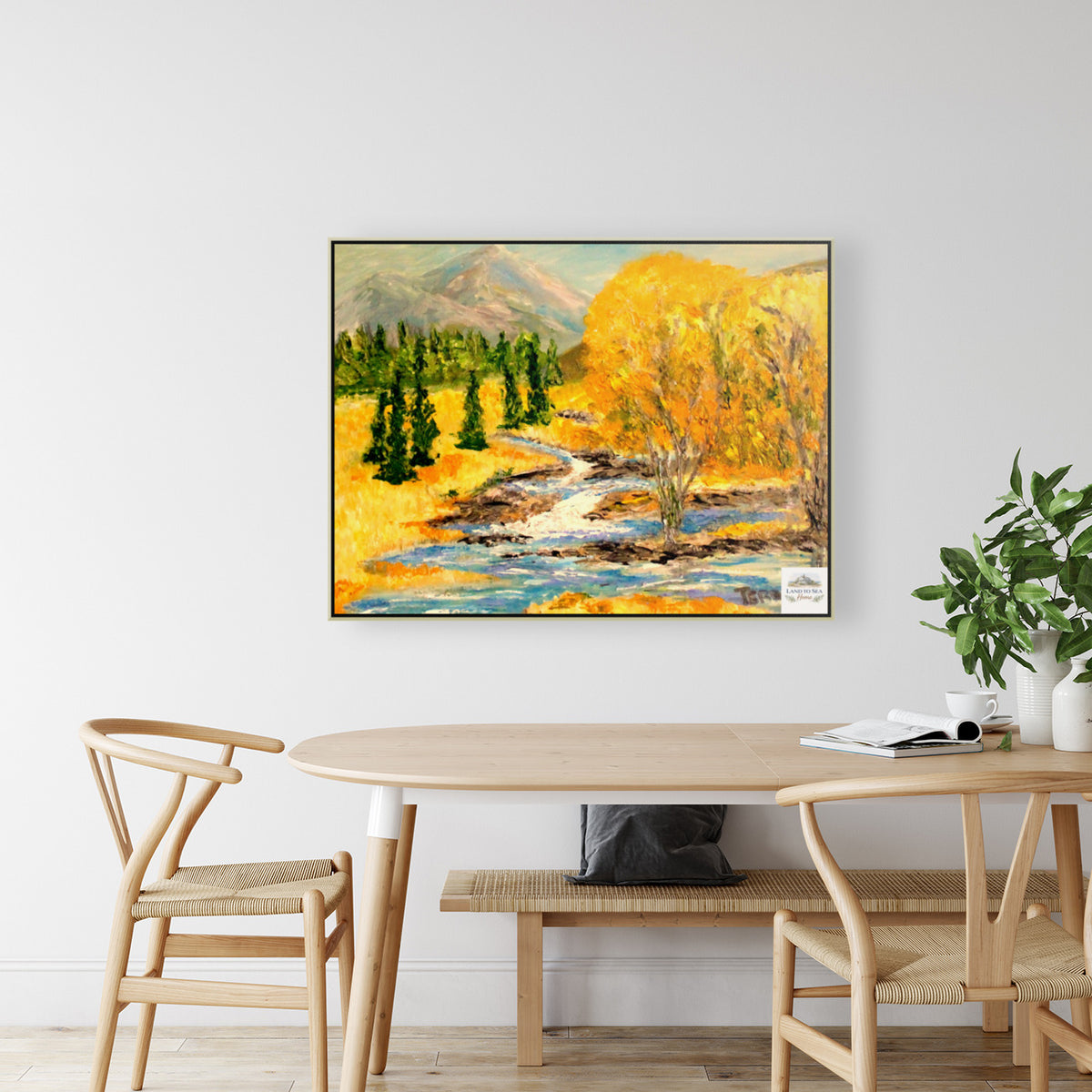 Colorado Morning | Rocky Mountain Landscape | Print of Original Teresa Johnson Painting| Giclee Paper- Wood- Metal- Canvas