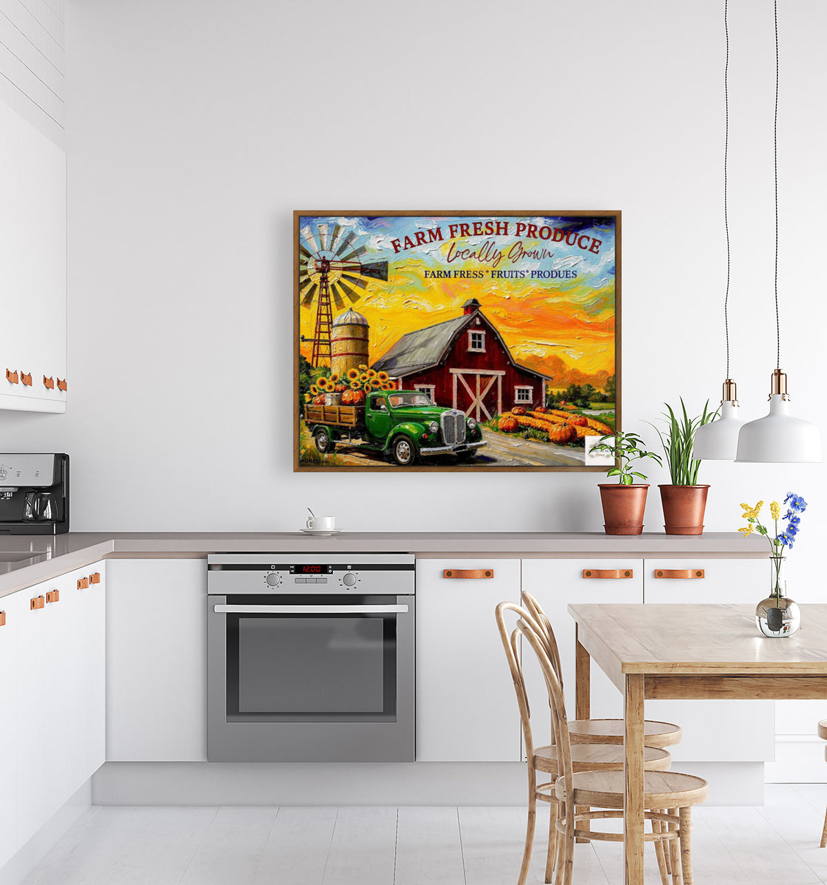 Fresh Grown Produce| Art Prints and Canvases. Giclee Paper- Wood-Metal- Canvas