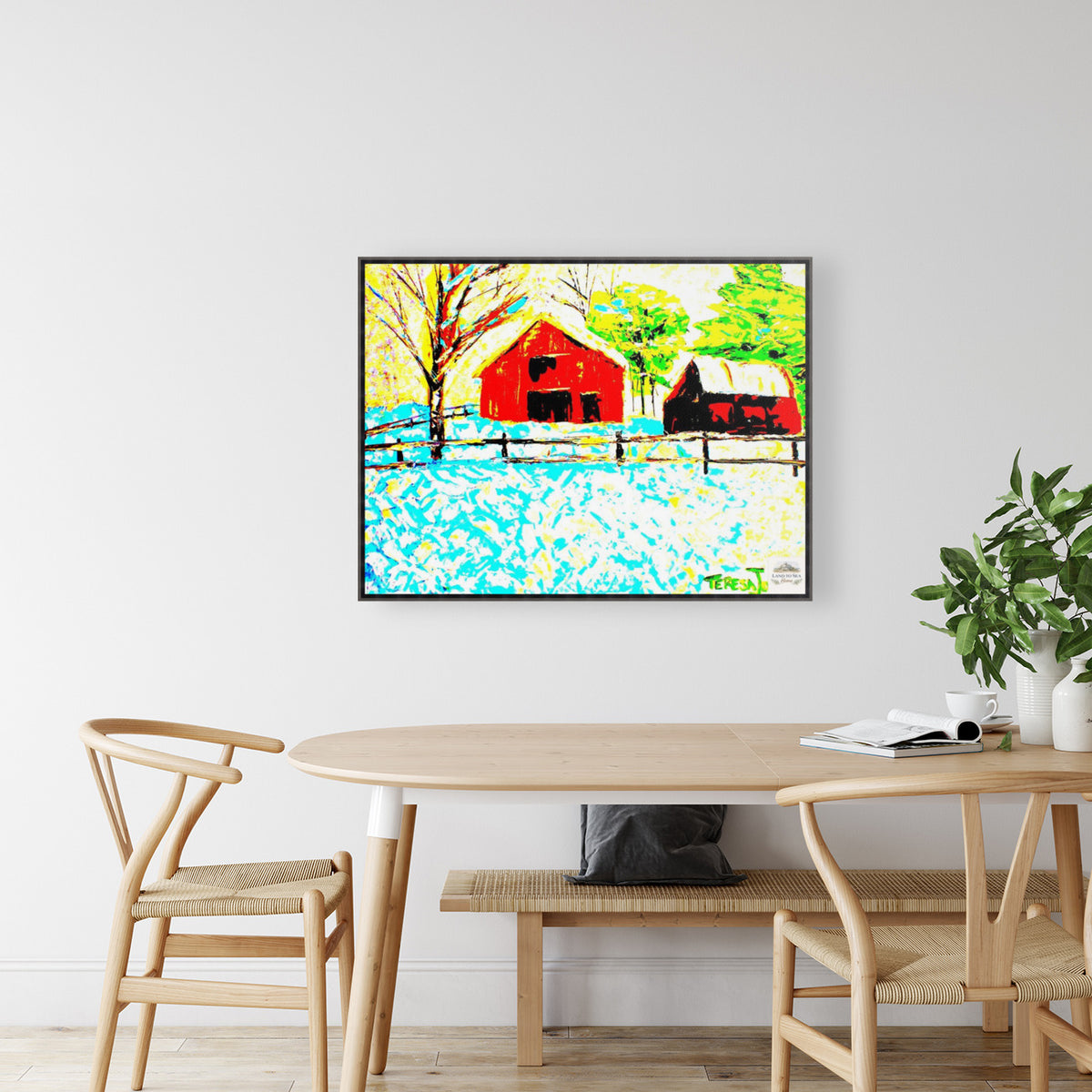 Forsyth Barns| Giclee Paper- Wood- Metal- Canvas