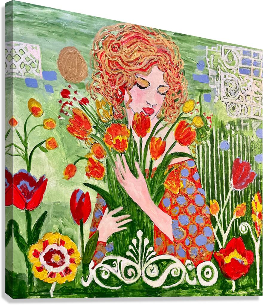 The Queen of Spring- Art Giclee Paper- Wood- Metal- Canvas