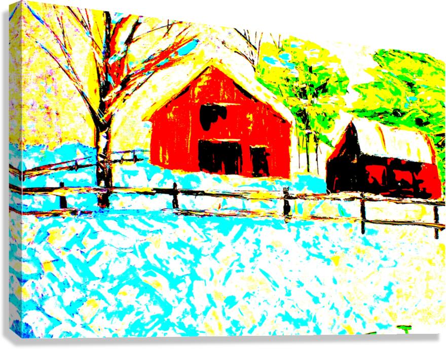 Forsyth Barns| Giclee Paper- Wood- Metal- Canvas