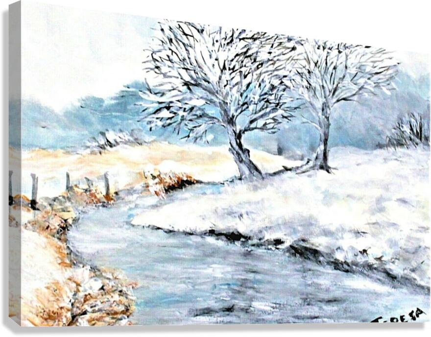 Watson Creek| Mountain Creek Art| Teresa Johnson Art| Giclee Paper- Wood- Metal- Canvas