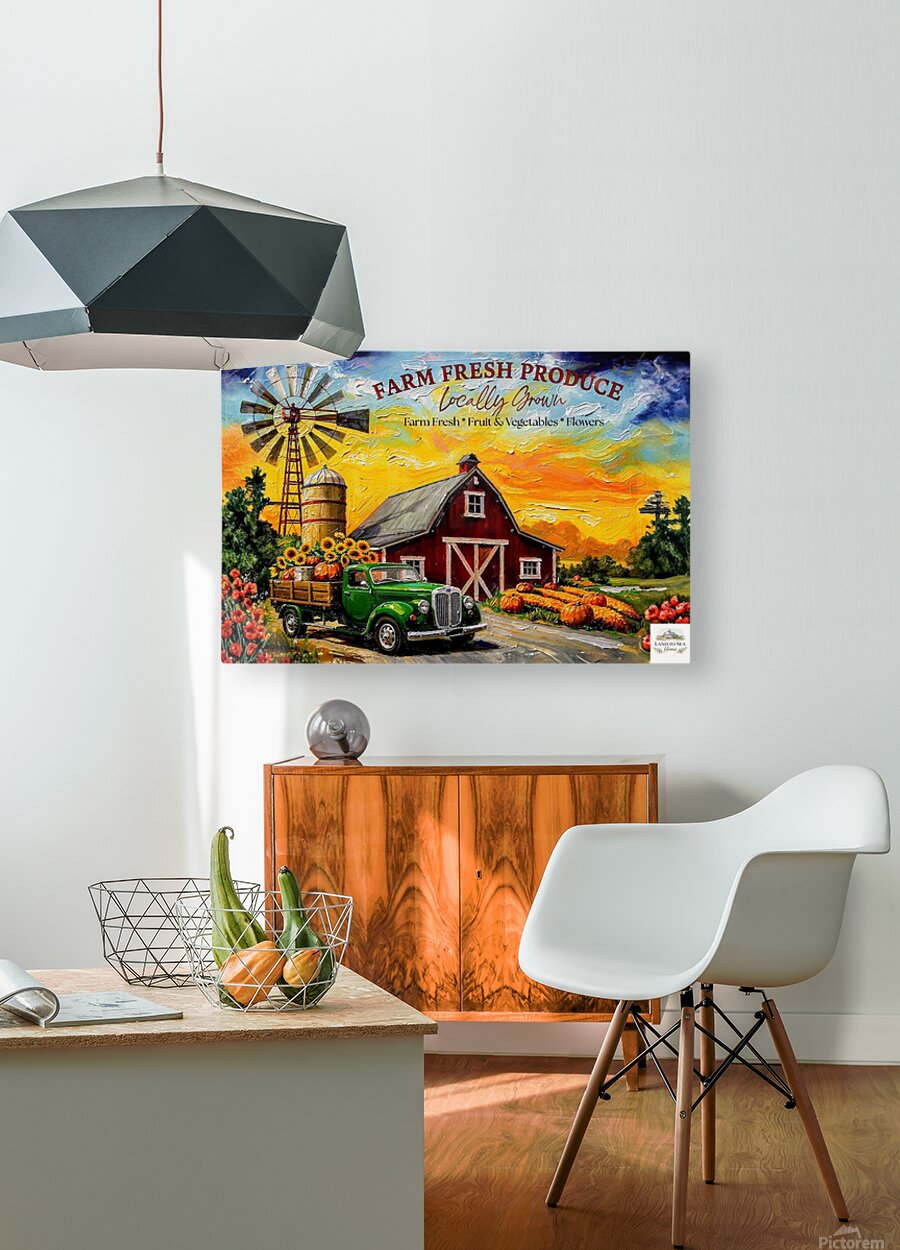 Fresh Grown Produce| Art Prints and Canvases. Giclee Paper- Wood-Metal- Canvas
