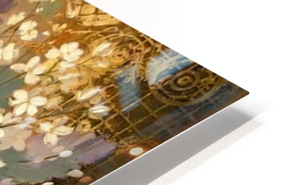 Heirloom Garden Blooms | Elegant Floral Print| Still Life with Oriental Vase | Cottage Garden Wall Art | Giclée Paper • Canvas • Wood • Metal