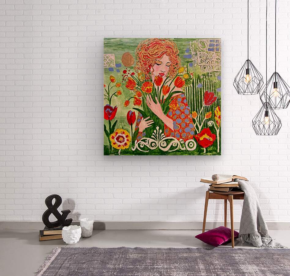 The Queen of Spring- Art Giclee Paper- Wood- Metal- Canvas
