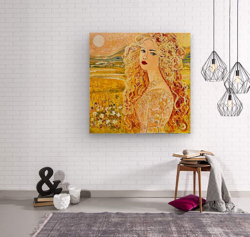 The Queen of Summer- Art Giclee Paper- Wood- Metal- Canvas