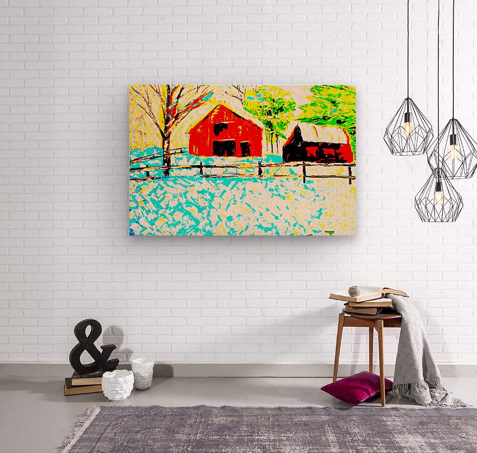 Forsyth Barns| Giclee Paper- Wood- Metal- Canvas