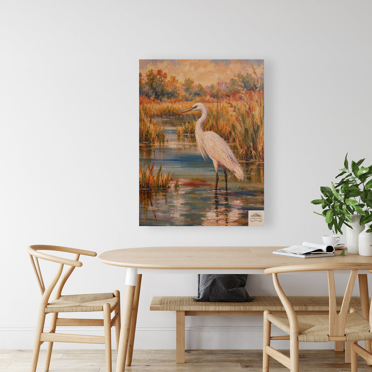 Glory Egret| Birds. Prints, Canvas, Wood, or Metal Art