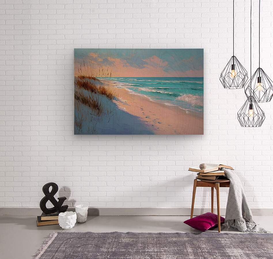 Moody Shores | Coastal Print| Beach Wall Art | Ocean Landscape Print | Giclée on Paper, Canvas, Wood, Metal